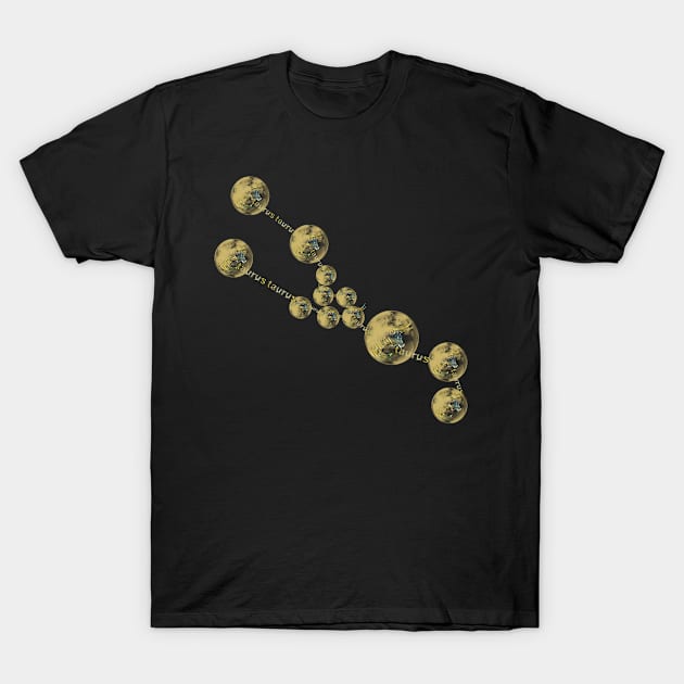 New Taurus zodiac constellation T-Shirt by INDONESIA68